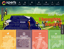 Tablet Screenshot of expertswebtech.com